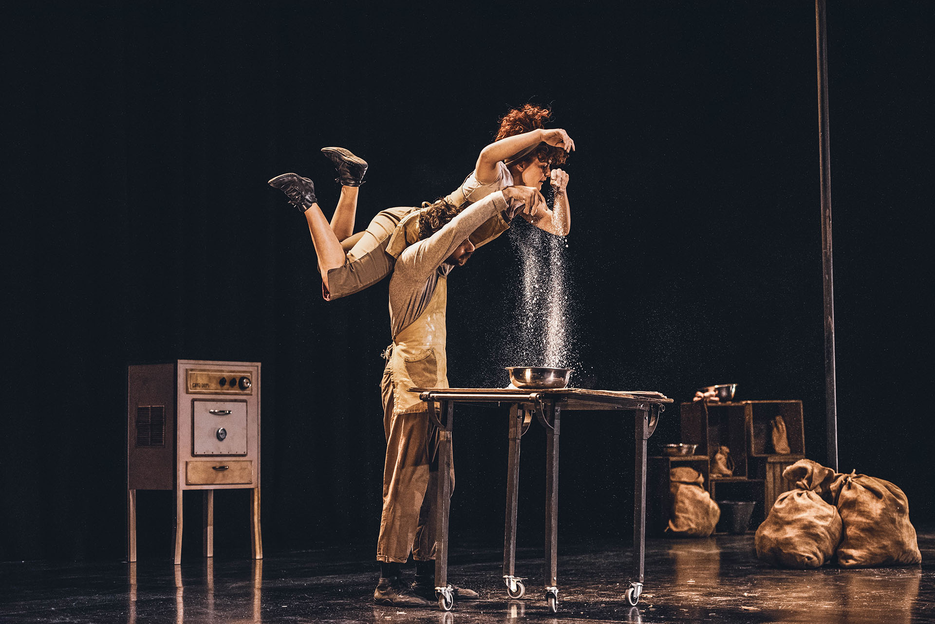 Due attori in scena